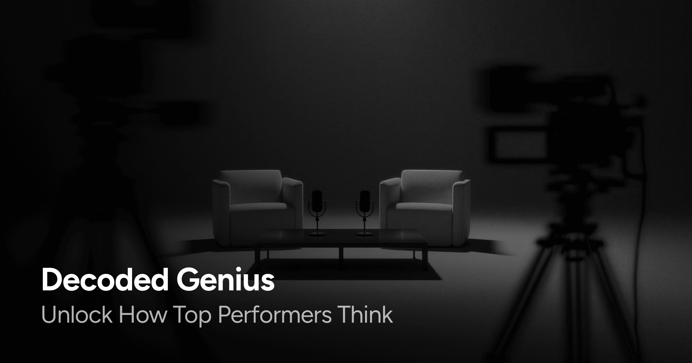 Decoded Genius | Conversations With the Top 0.0001% in Health, Business ...